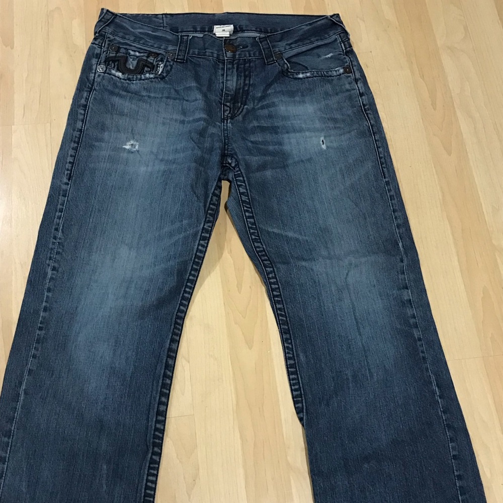 True Religion Jeans Mens 34 Waist 36 Length